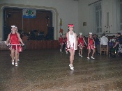 Princezny - mažoretky z Hluboké nad Vltavou - 2009 03. 21. - Žabovřesky