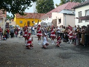 Princezny - mažoretky z Hluboké nad Vltavou - 2009 07. 04. - Soběnov