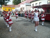 Princezny - mažoretky z Hluboké nad Vltavou - 2009 07. 04. - Soběnov