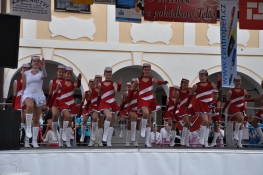 Princezny - mažoretky z Hluboké nad Vltavou - 2010 05. 29. - Telč