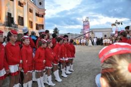 Princezny - mažoretky z Hluboké nad Vltavou - 2010 08. 29. - Talentnámia - Milotice