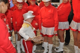 Princezny - mažoretky z Hluboké nad Vltavou - 2010 08. 29. - Talentnámia - Milotice