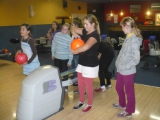 Princezny - mažoretky z Hluboké nad Vltavou - 2010 11. 18. - Bowling