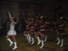 Princezny - mažoretky z Hluboké nad Vltavou - 2011 01. 29. - Olešník - sportovní ples