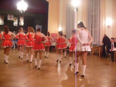 Princezny - mažoretky z Hluboké nad Vltavou - 2011 02. 25. - Ples dárců krve, Slávie