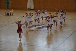 Princezny - mažoretky z Hluboké nad Vltavou - 2011 03. 05. - Podhostýnský pohár 2011