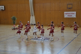 Princezny - mažoretky z Hluboké nad Vltavou - 2011 03. 05. - Podhostýnský pohár 2011