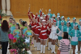 Princezny - mažoretky z Hluboké nad Vltavou - 2011 03. 05. - Podhostýnský pohár 2011