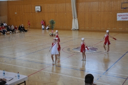 Princezny - mažoretky z Hluboké nad Vltavou - 2011 03. 05. - Podhostýnský pohár 2011