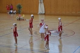 Princezny - mažoretky z Hluboké nad Vltavou - 2011 03. 05. - Podhostýnský pohár 2011