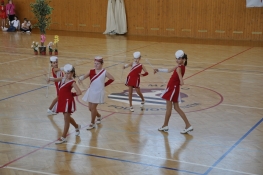 Princezny - mažoretky z Hluboké nad Vltavou - 2011 03. 05. - Podhostýnský pohár 2011