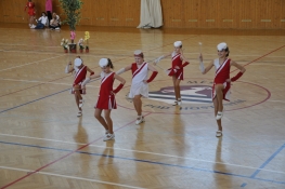 Princezny - mažoretky z Hluboké nad Vltavou - 2011 03. 05. - Podhostýnský pohár 2011