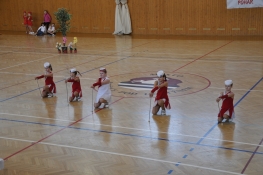 Princezny - mažoretky z Hluboké nad Vltavou - 2011 03. 05. - Podhostýnský pohár 2011