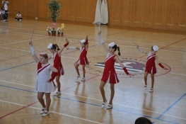 Princezny - mažoretky z Hluboké nad Vltavou - 2011 03. 05. - Podhostýnský pohár 2011