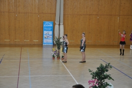 Princezny - mažoretky z Hluboké nad Vltavou - 2011 03. 05. - Podhostýnský pohár 2011