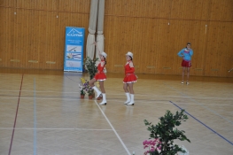 Princezny - mažoretky z Hluboké nad Vltavou - 2011 03. 05. - Podhostýnský pohár 2011