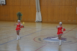 Princezny - mažoretky z Hluboké nad Vltavou - 2011 03. 05. - Podhostýnský pohár 2011