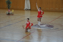 Princezny - mažoretky z Hluboké nad Vltavou - 2011 03. 05. - Podhostýnský pohár 2011