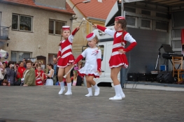 Princezny - mažoretky z Hluboké nad Vltavou - 2011 05. 01. - Rapšašské Zikmundohraní