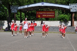 Princezny - mažoretky z Hluboké nad Vltavou - 2011 05. 21. - Soutěž Jemnice