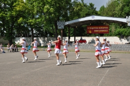 Princezny - mažoretky z Hluboké nad Vltavou - 2011 05. 21. - Soutěž Jemnice