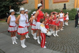 Princezny - mažoretky z Hluboké nad Vltavou - 2011 09. 17. - Slavnosti vína Hluboká nad Vltavou