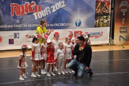 Princezny - mažoretky z Hluboké nad Vltavou - 2012 03. 25. - Evropa 2 Taneční skupina roku 2012 - Jindřichův Hradec