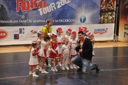 Princezny - mažoretky z Hluboké nad Vltavou - 2012 03. 25. - Evropa 2 Taneční skupina roku 2012 - Jindřichův Hradec