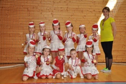 Princezny - mažoretky z Hluboké nad Vltavou - 2012 03. 25. - Evropa 2 Taneční skupina roku 2012 - Jindřichův Hradec