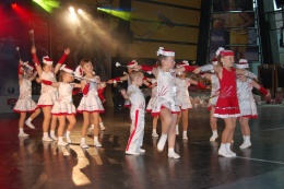 Princezny - mažoretky z Hluboké nad Vltavou - 2012 04. 14. - Taneční skupina roku 2012 - Mistrovství Čech Praha