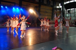 Princezny - mažoretky z Hluboké nad Vltavou - 2012 04. 14. - Taneční skupina roku 2012 - Mistrovství Čech Praha