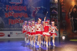 Princezny - mažoretky z Hluboké nad Vltavou - 2012 04. 14. - Taneční skupina roku 2012 - Mistrovství Čech Praha