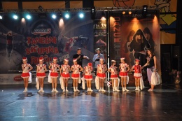 Princezny - mažoretky z Hluboké nad Vltavou - 2012 04. 14. - Taneční skupina roku 2012 - Mistrovství Čech Praha