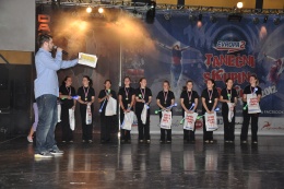 Princezny - mažoretky z Hluboké nad Vltavou - 2012 04. 14. - Taneční skupina roku 2012 - Mistrovství Čech Praha