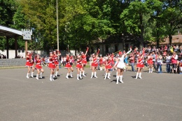 Princezny - mažoretky z Hluboké nad Vltavou - 2012 05. 19. - O májovou korunku Jemnice