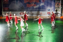 Princezny - mažoretky z Hluboké nad Vltavou - 2012 04. 22. - Taneční skupina roku 2012 - Mistrovství Čech Plzeň