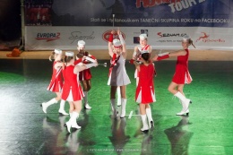 Princezny - mažoretky z Hluboké nad Vltavou - 2012 04. 22. - Taneční skupina roku 2012 - Mistrovství Čech Plzeň