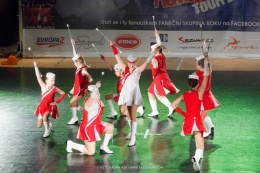 Princezny - mažoretky z Hluboké nad Vltavou - 2012 04. 22. - Taneční skupina roku 2012 - Mistrovství Čech Plzeň