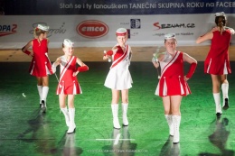 Princezny - mažoretky z Hluboké nad Vltavou - 2012 04. 22. - Taneční skupina roku 2012 - Mistrovství Čech Plzeň