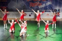 Princezny - mažoretky z Hluboké nad Vltavou - 2012 04. 22. - Taneční skupina roku 2012 - Mistrovství Čech Plzeň