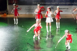 Princezny - mažoretky z Hluboké nad Vltavou - 2012 04. 22. - Taneční skupina roku 2012 - Mistrovství Čech Plzeň