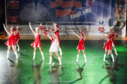 Princezny - mažoretky z Hluboké nad Vltavou - 2012 04. 22. - Taneční skupina roku 2012 - Mistrovství Čech Plzeň