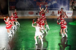 Princezny - mažoretky z Hluboké nad Vltavou - 2012 04. 22. - Taneční skupina roku 2012 - Mistrovství Čech Plzeň