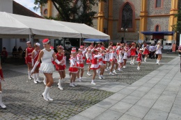 Princezny - mažoretky z Hluboké nad Vltavou - 2012 09. 15. - Slavnosti vína