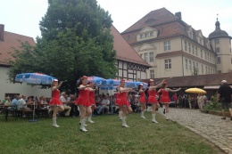 Princezny - mažoretky z Hluboké nad Vltavou - 2012 06. 30. - Neustadt am der Aisch