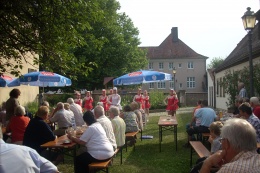 Princezny - mažoretky z Hluboké nad Vltavou - 2012 06. 30. - Neustadt am der Aisch