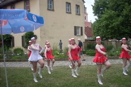 Princezny - mažoretky z Hluboké nad Vltavou - 2012 06. 30. - Neustadt am der Aisch