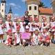 Princezny - mažoretky z Hluboké nad Vltavou - O střevíček z pohádkové Telče 26.5.2012