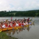 Princezny - mažoretky z Hluboké nad Vltavou - 2013 07. 06. - Dračí lodě - Andílci v akci