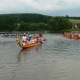 Princezny - mažoretky z Hluboké nad Vltavou - 2013 07. 06. - Dračí lodě - Andílci v akci